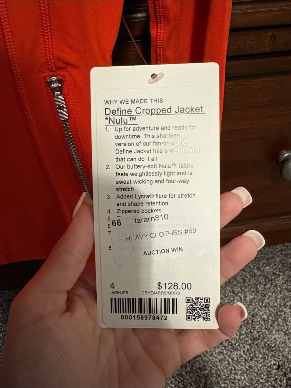 lululemon athletica nwt size